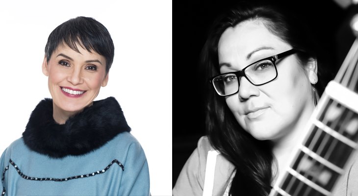 Susan Aglukark and Lacey Hill